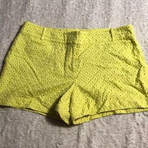 Yellow shorts